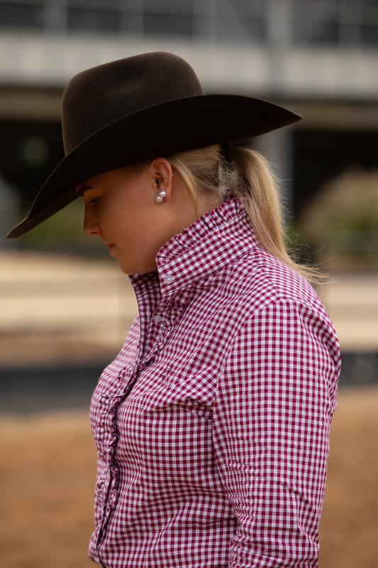 Kirby Shirt Red Wine Black Colt Clothing