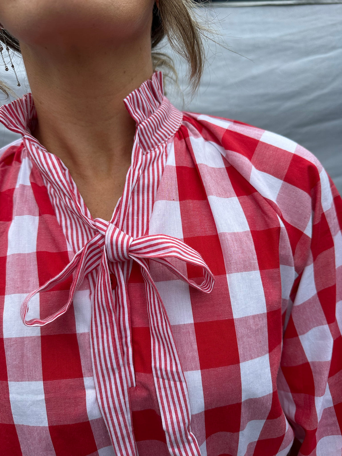 Gabby - Red Check