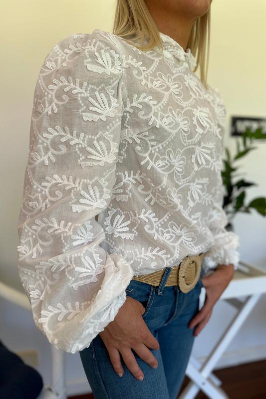 Brooke - White Lace