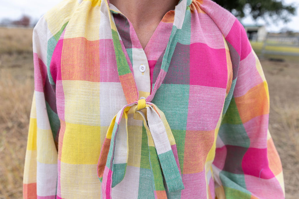 Gabby - Rainbow Check