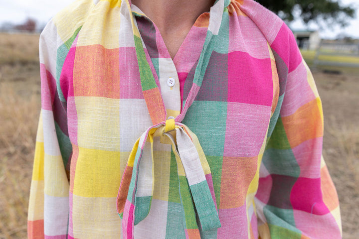 Gabby - Rainbow Check