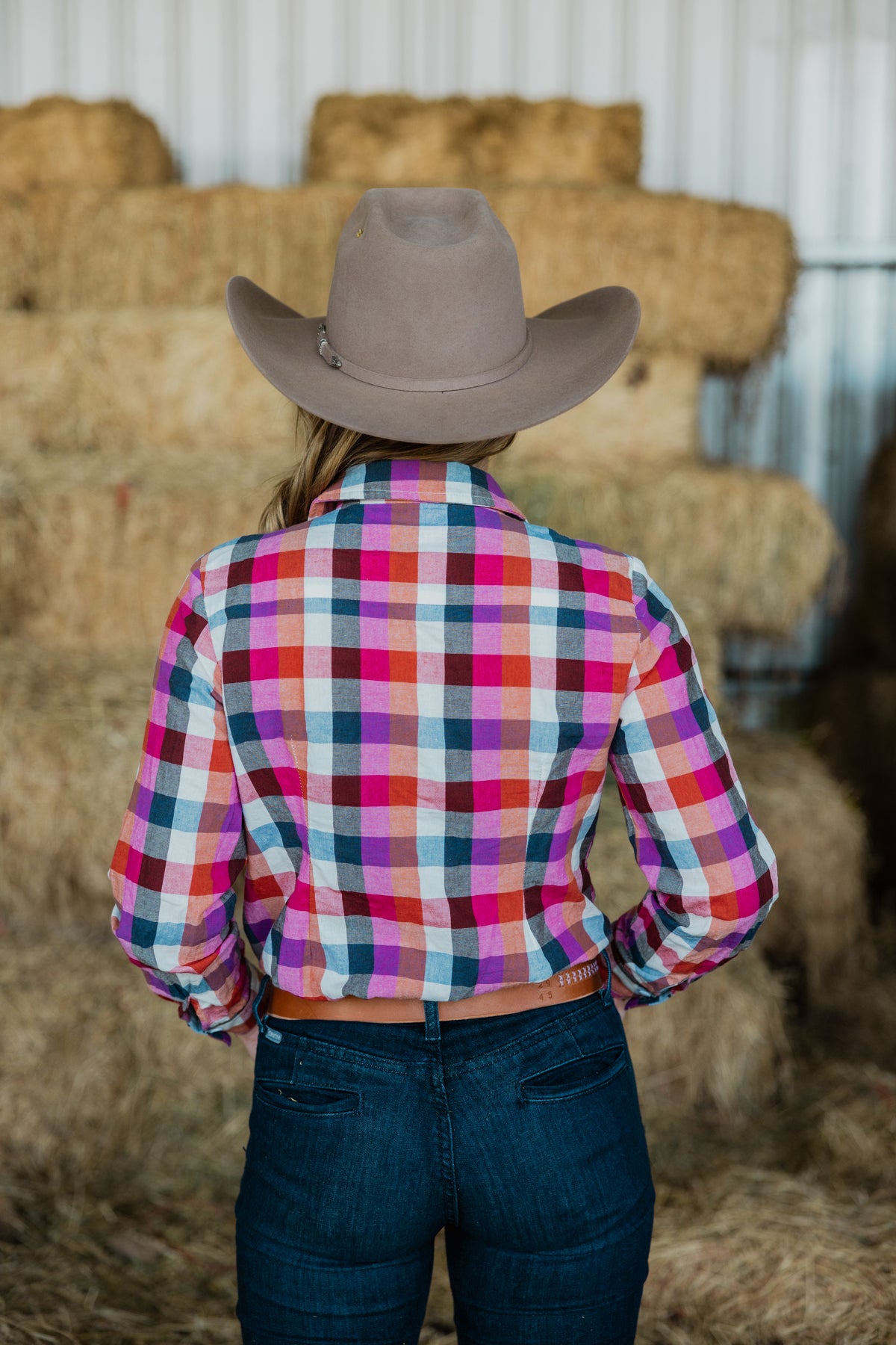 Ellie - Pink Check