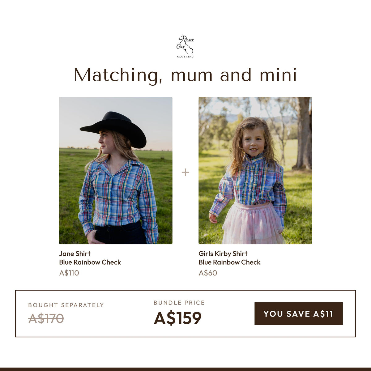 The Little & Me Pair - Girls - bundle saving