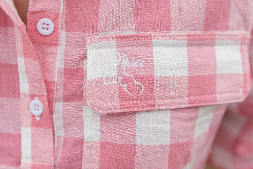 Work Shirt - Pink Gingham