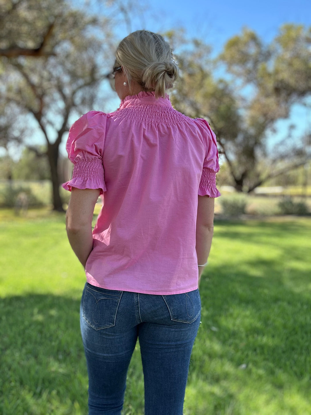 Short Sleeve Pink Shirt – Pretty, Practical, and Perfectly Feminine