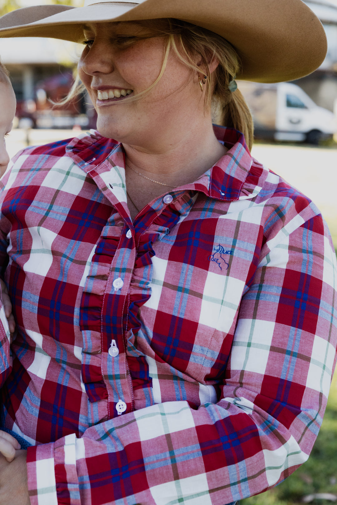 Kirby Shirt - Red Check