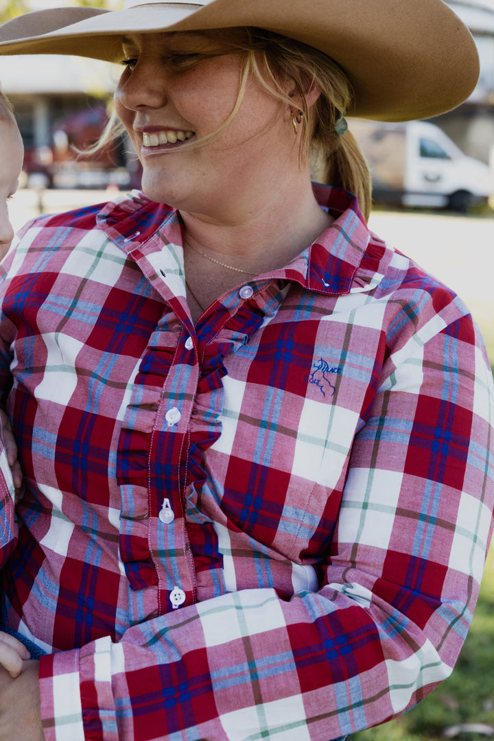 Kirby Shirt - Red Check