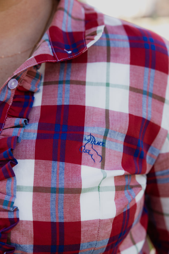 Kirby Shirt - Red Check