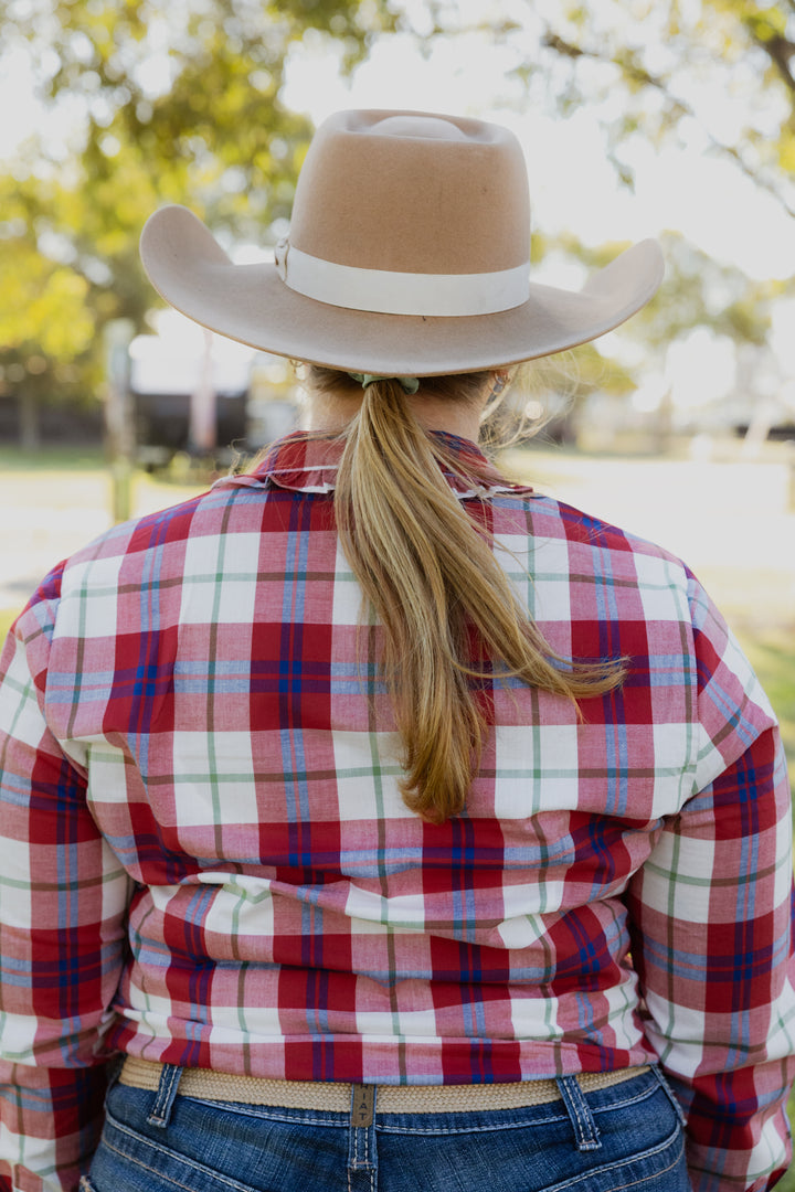 Kirby Shirt - Red Check