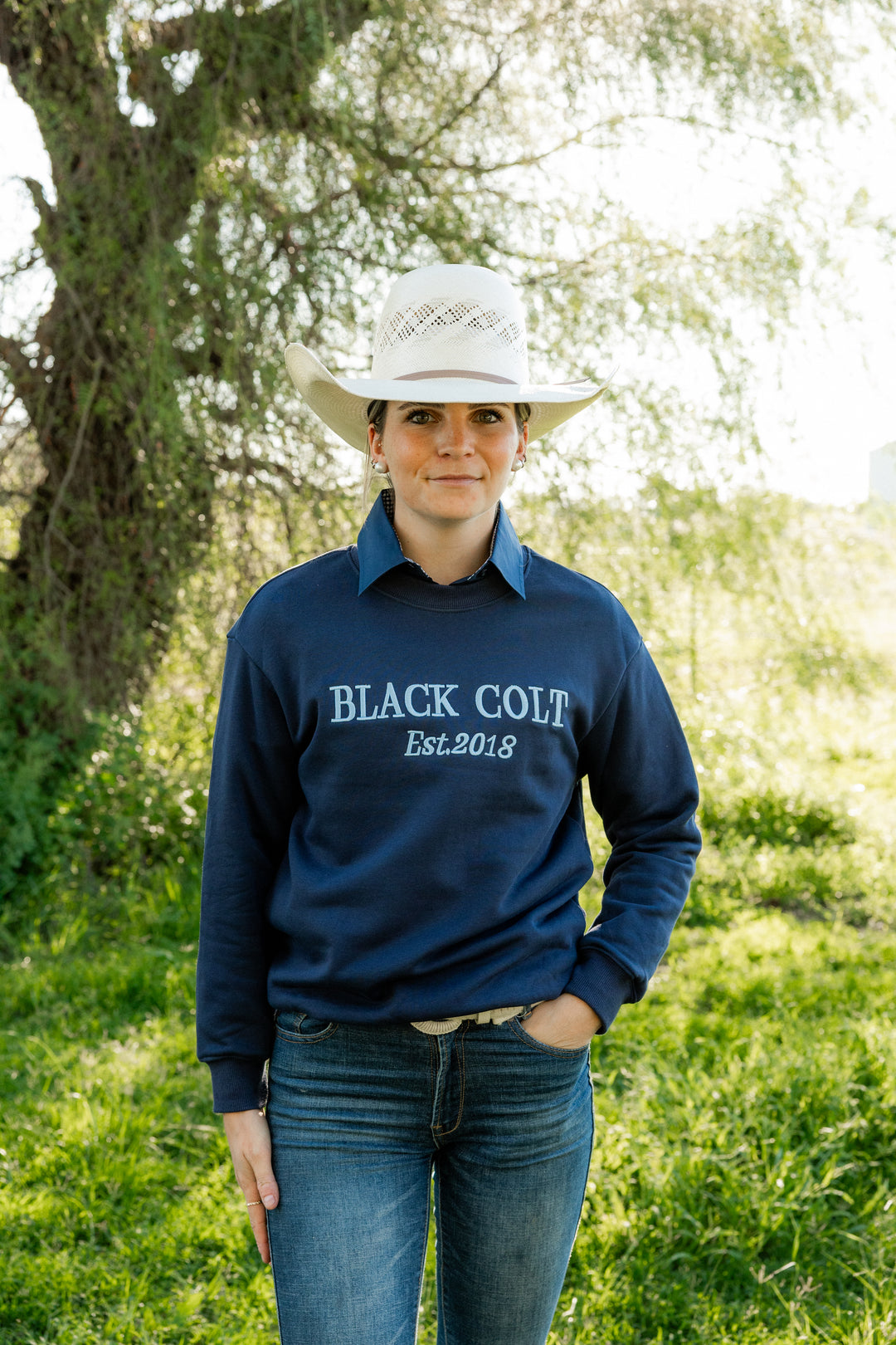 Navy Pullover Jumper