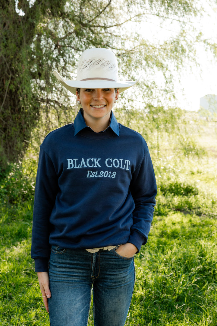 Navy Pullover Jumper
