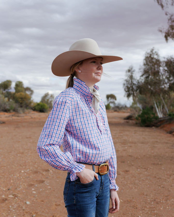 Willow - Pink & Blue Check