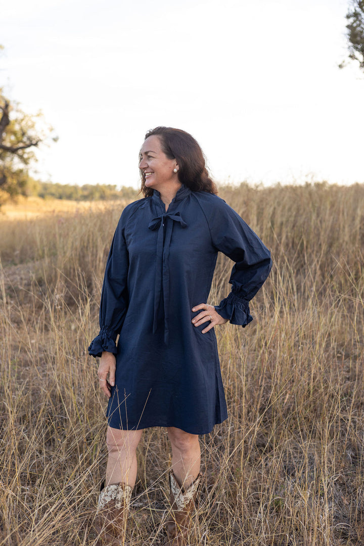 Gabby Dress - Navy