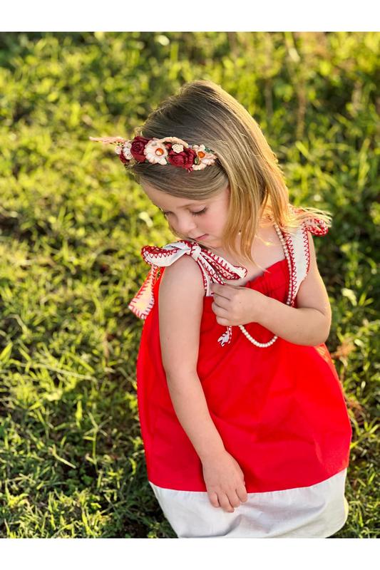 Girls Red Dress - Limited Edition