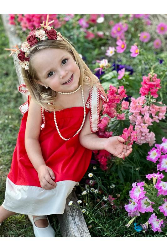 Girls Red Dress - Limited Edition