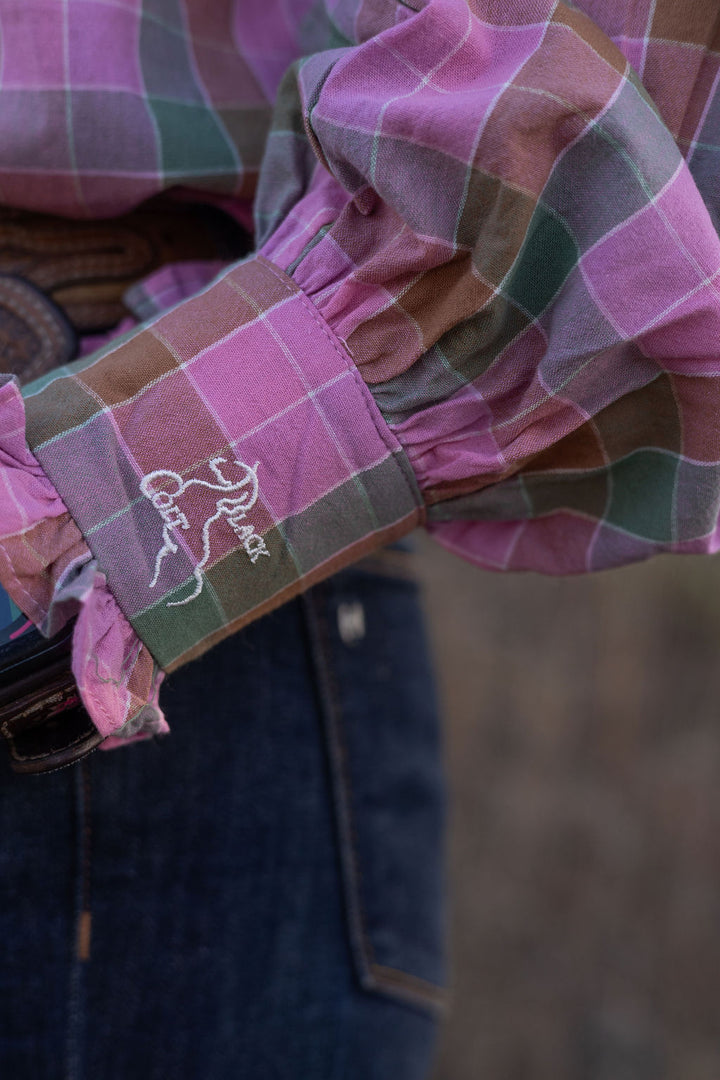 Frankie Shirt - Pink Check