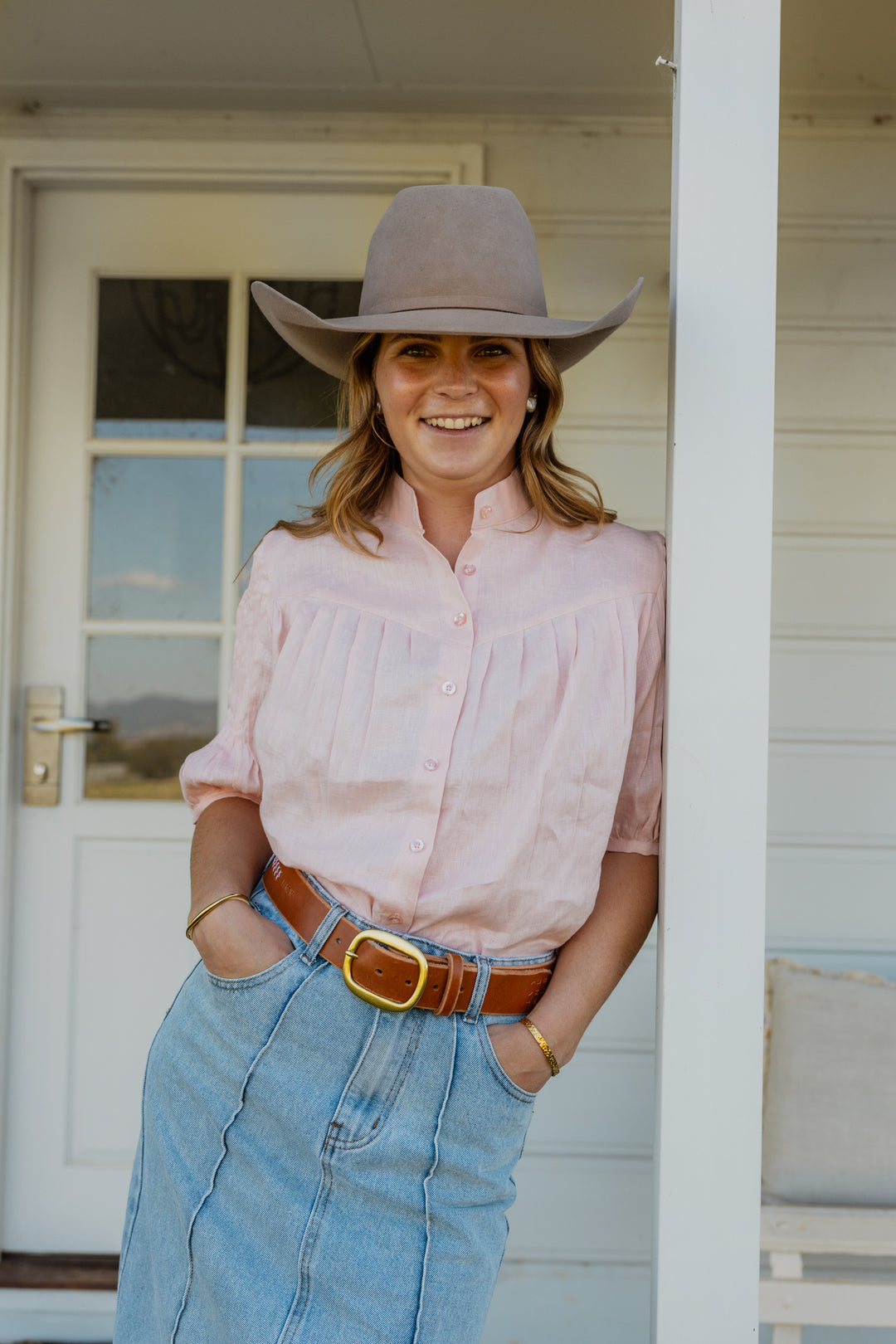 Ava Shirt - Pink | NEW ADDED LENGTH