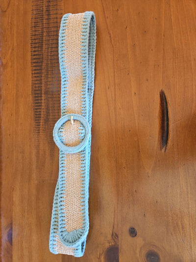 Women’s Braided Straw Belts - RESTOCKED