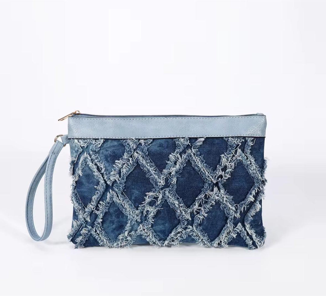 Women's Denim Tassel Bags
