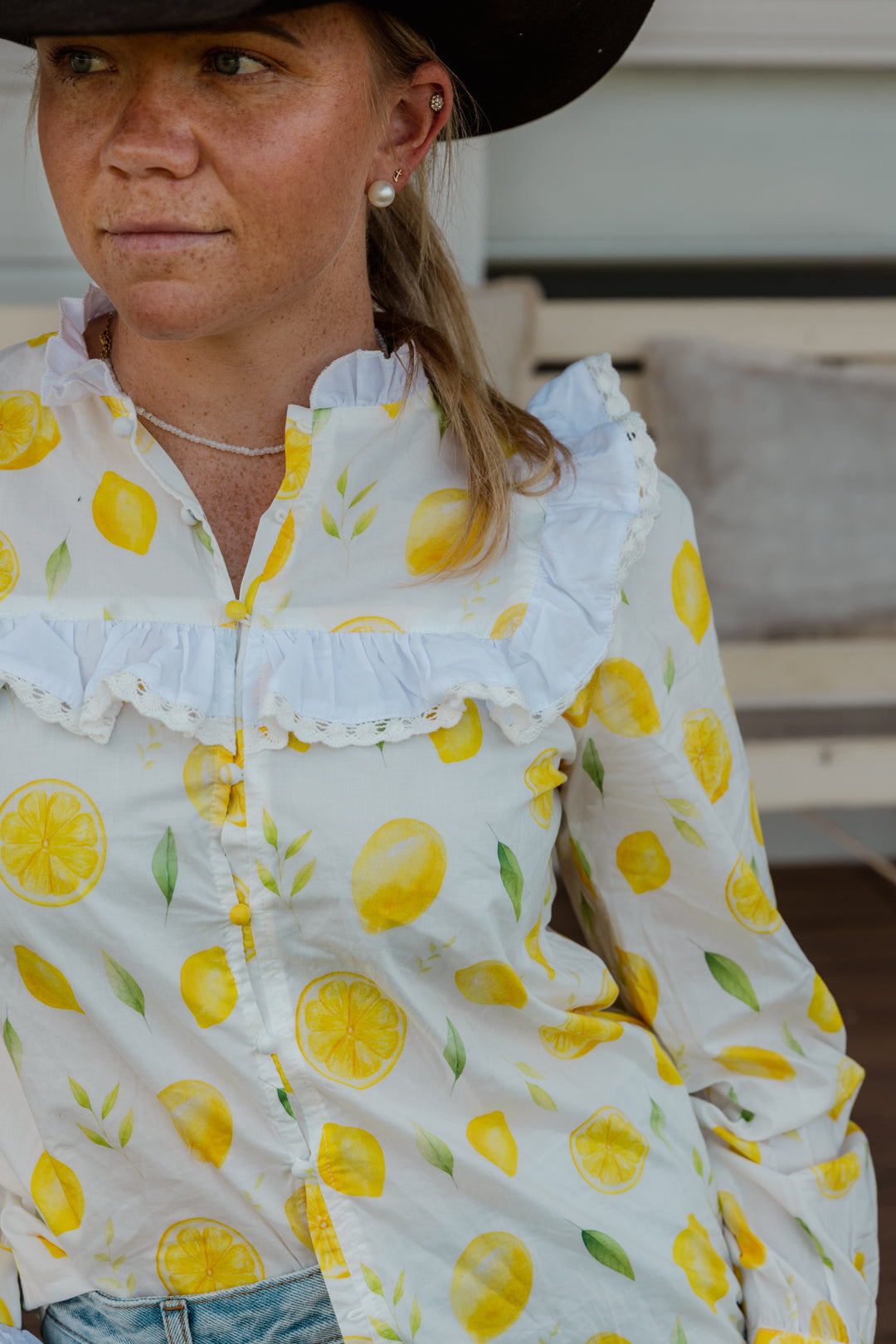 Sophie Lemon Squash Shirt - Discounted edition