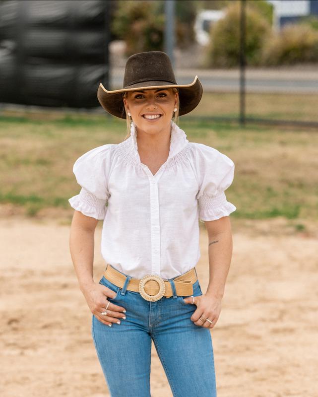 Women's Short Sleeve Shirt - White | Breathable & Versatile