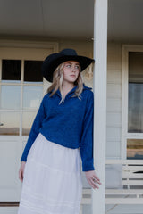 Knit Jumper - Navy