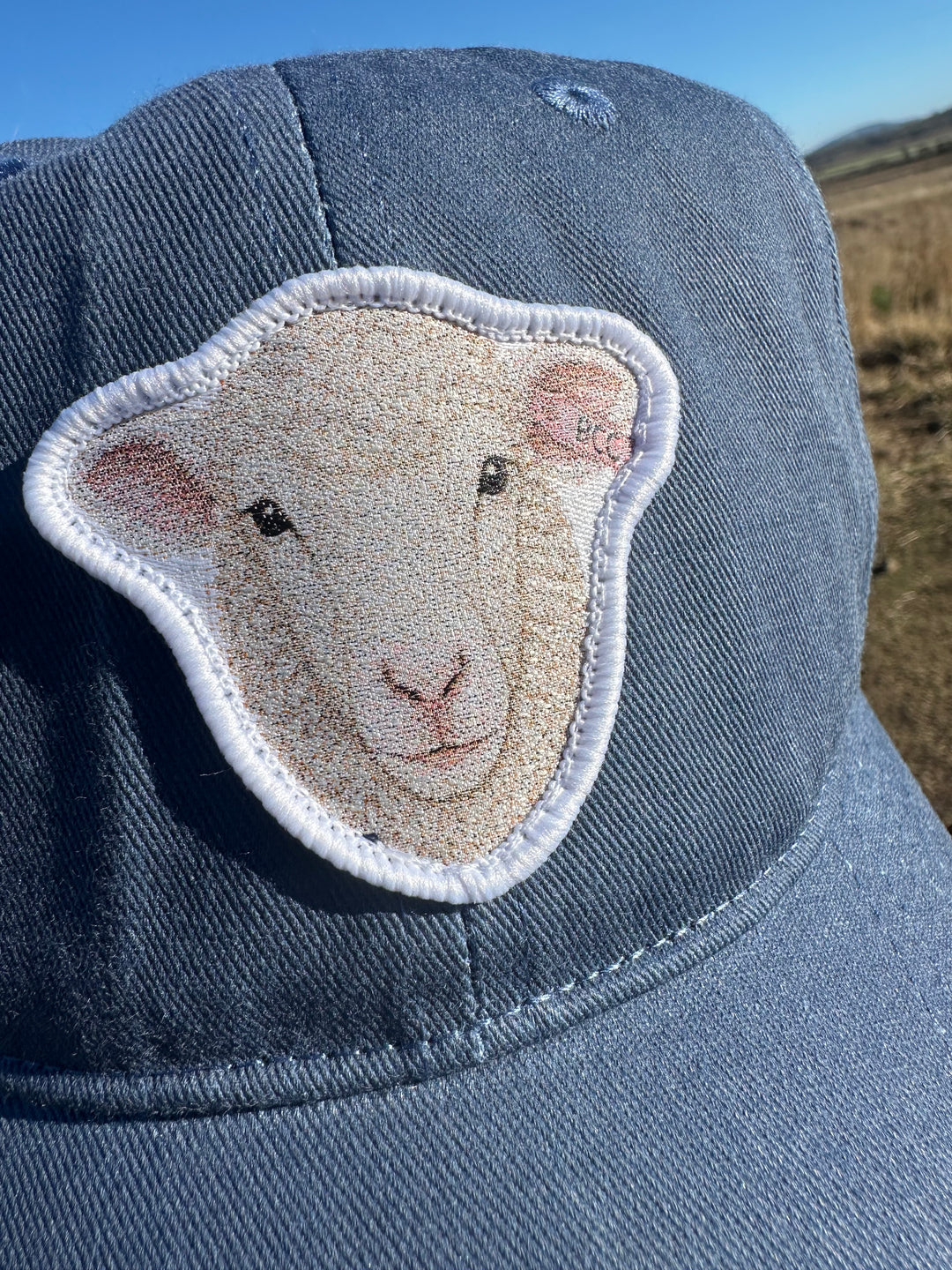 Baseball Cap - Navy Sheep cap