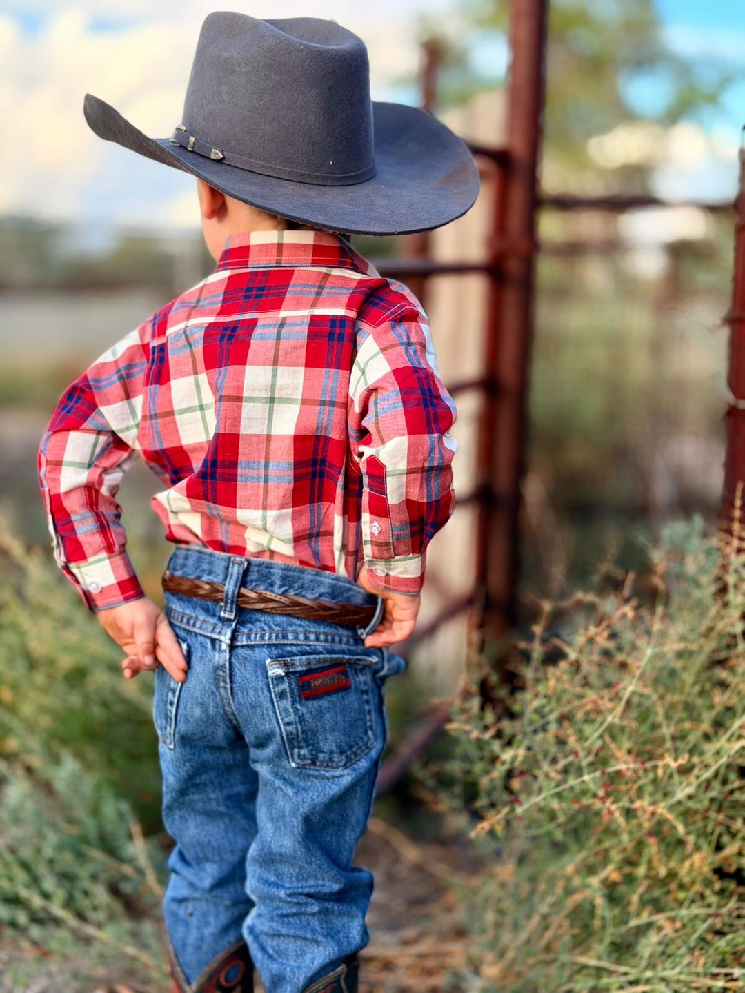 Boys - Red Check