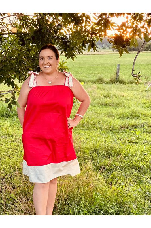 Girls Red Dress - Limited Edition