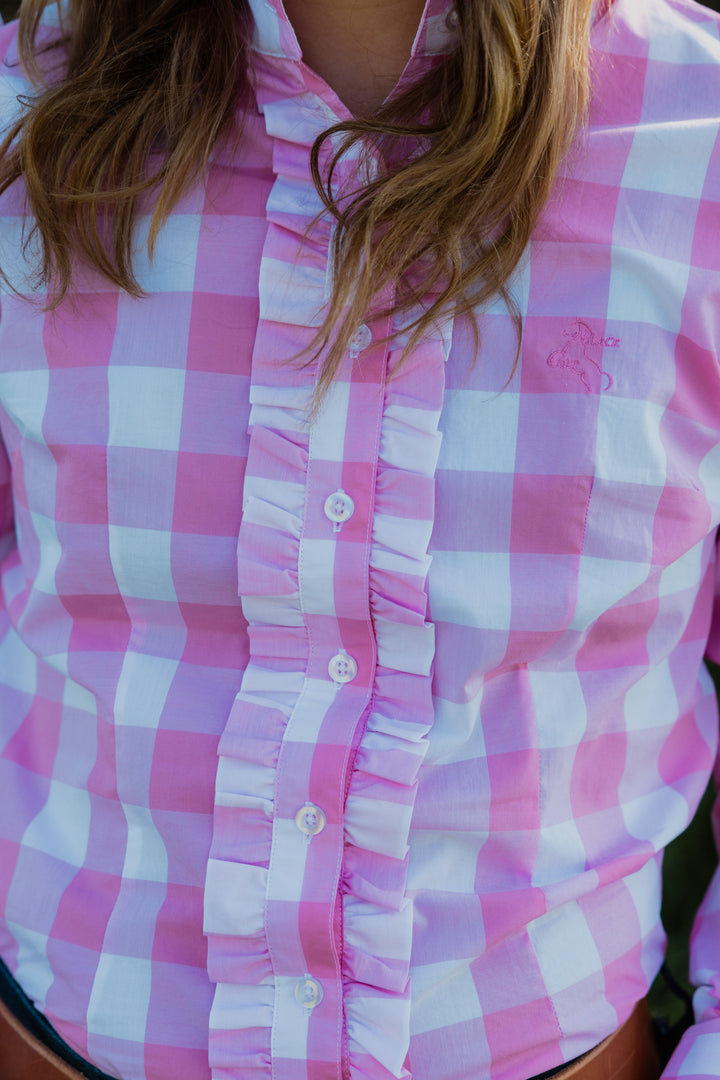 Sara - Pink Check