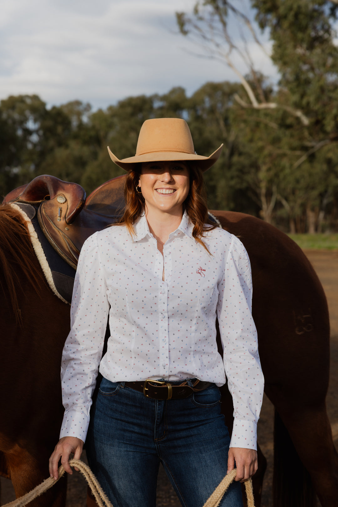 Maggie -White Horse