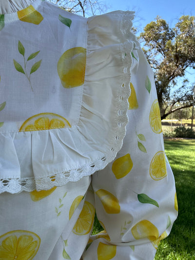 Sophie Lemon Squash Shirt – Fresh, Feminine, and Fun!