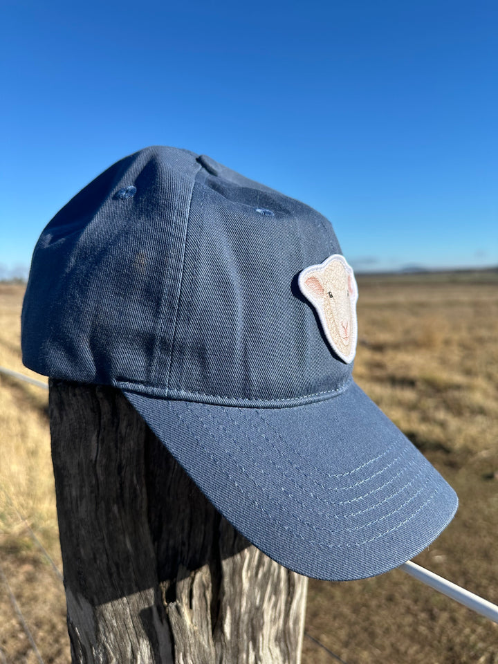 Baseball Cap - Navy Sheep cap