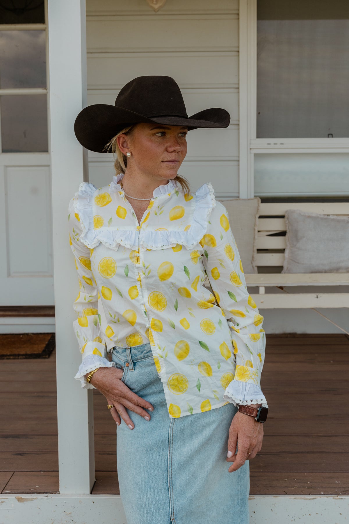Sophie Lemon Squash Shirt
