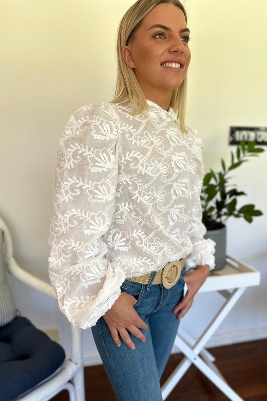 Brooke - White Lace