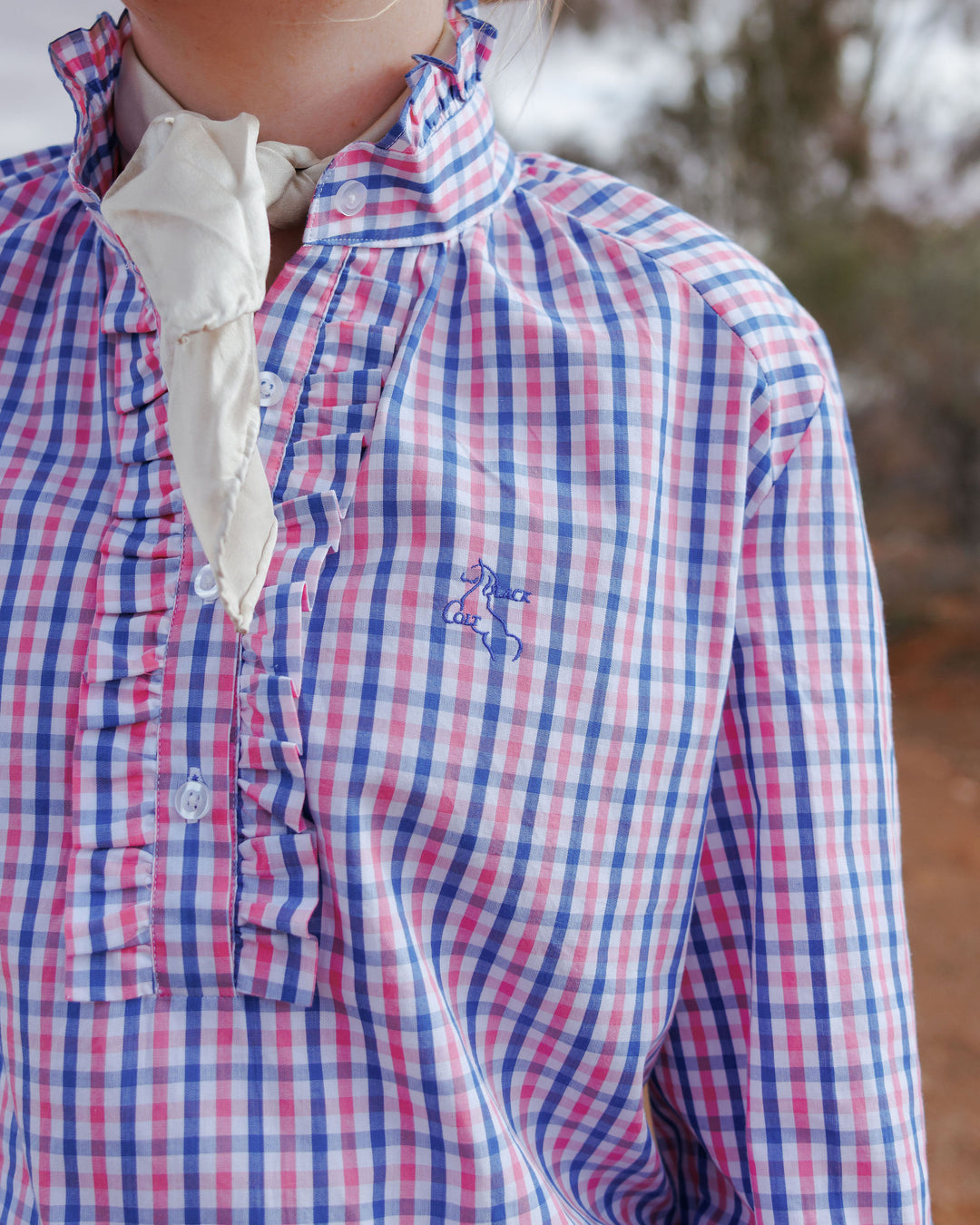 Willow - Pink & Blue Check