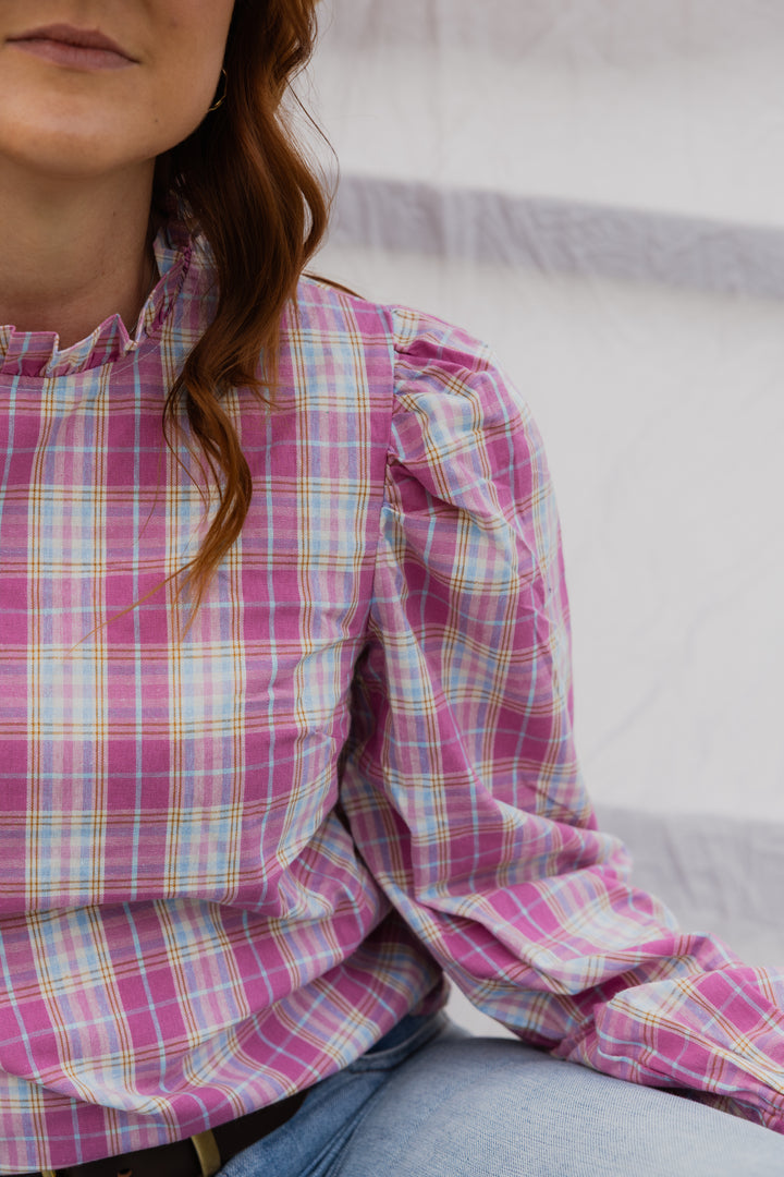 Brooke - Pink Check