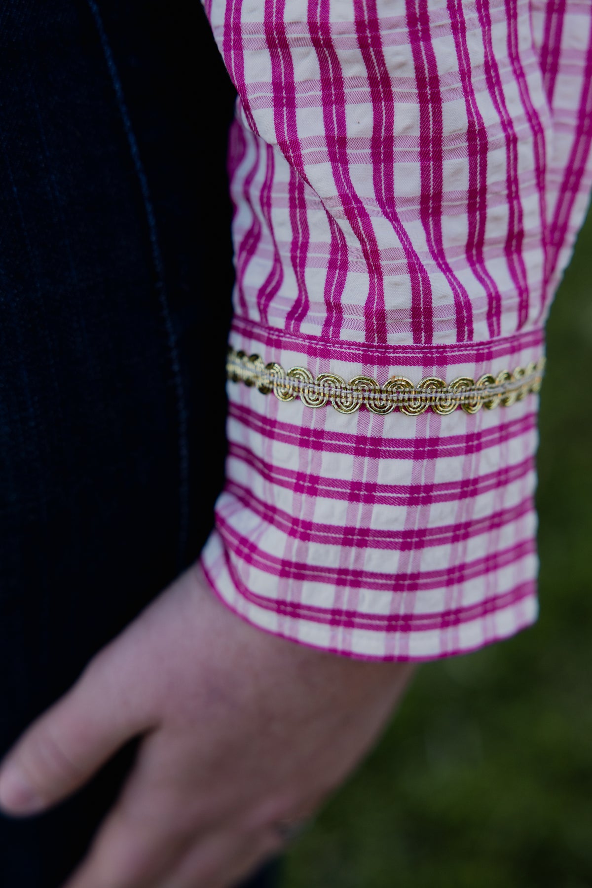 The Alice Blouse - Pink Gingham