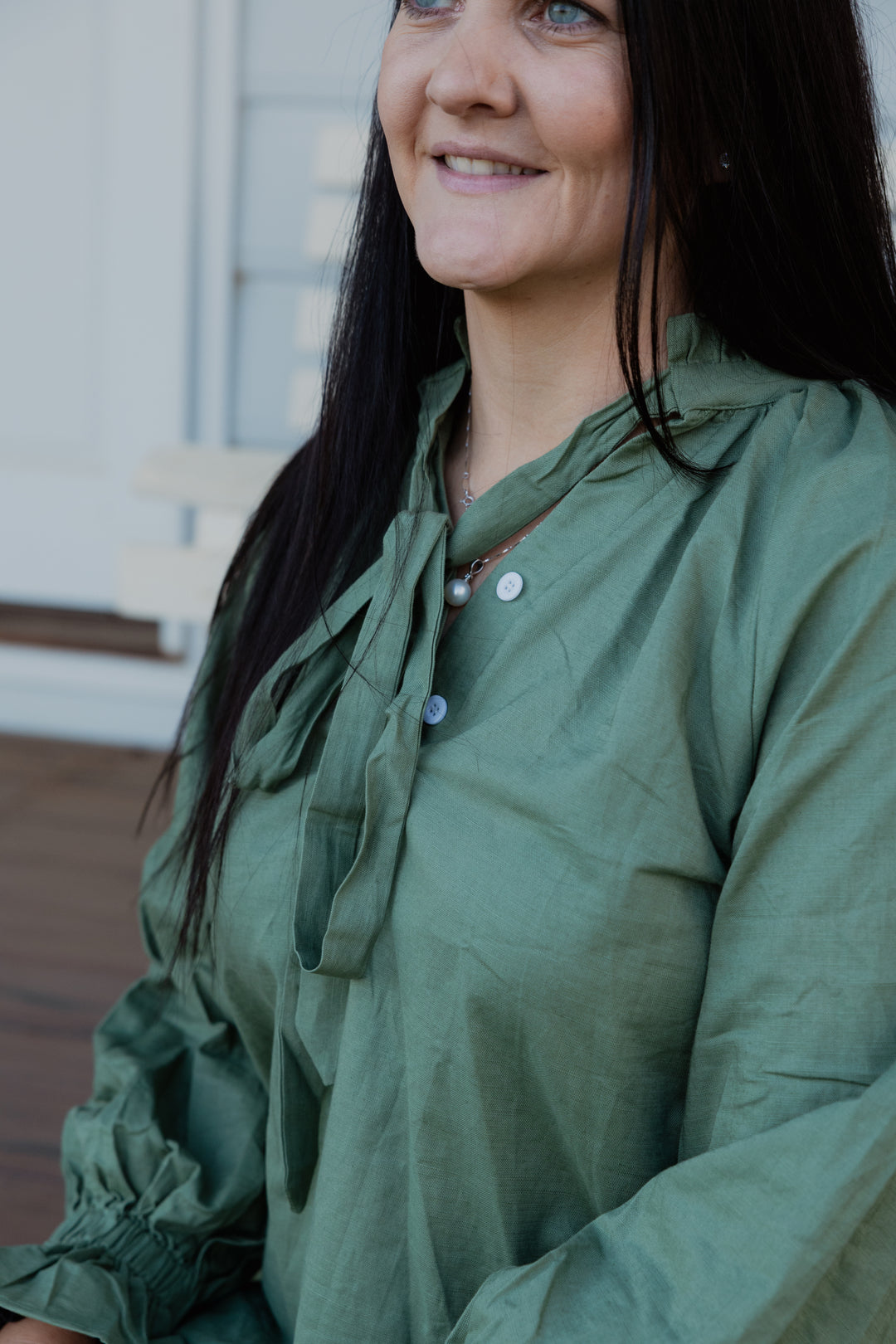 Gabby Dress - Khaki Green