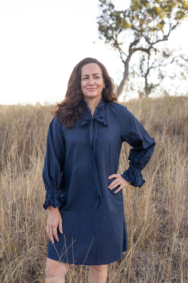 Gabby Dress - Navy