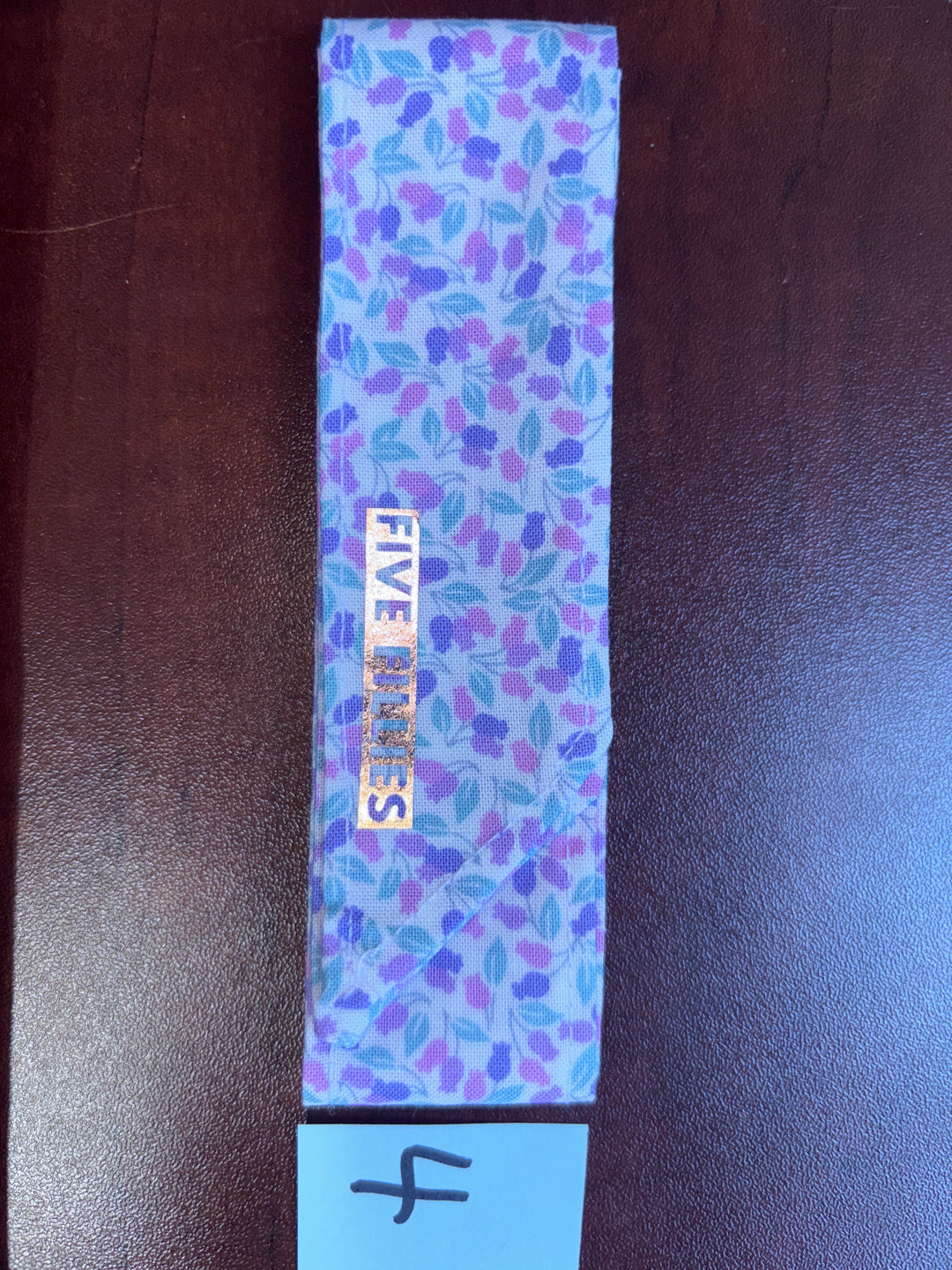 Mini Neckties - Berry Floral