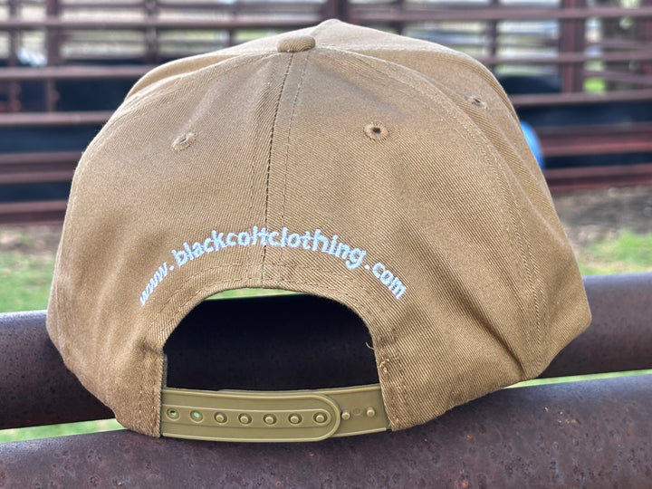 Caramel American style trucker cap