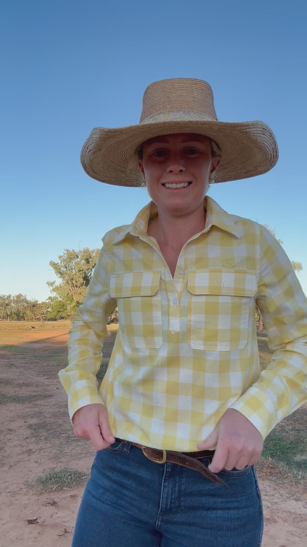 Work Shirt - Yellow Check