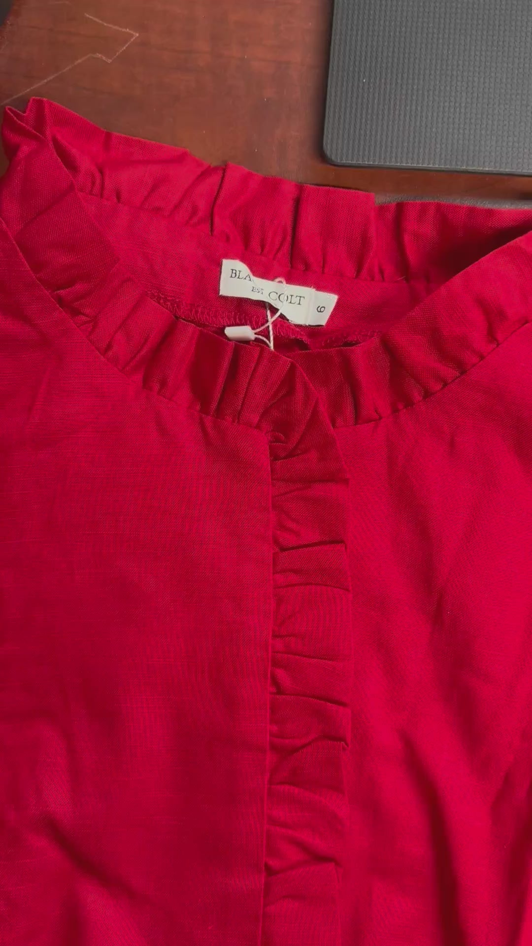 Laura Shirt - Maroon
